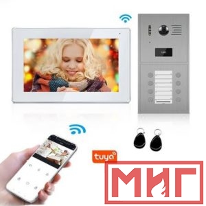 Фото 31 - Видеодомофон для квартир с WiFi и Tuya.